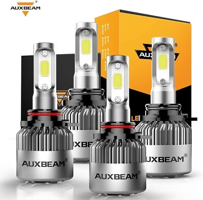 #ad AUXBEAM LED Headlight Bulbs High Low for Honda Civic 2004 2014 Accord 1999 2012 $43.99