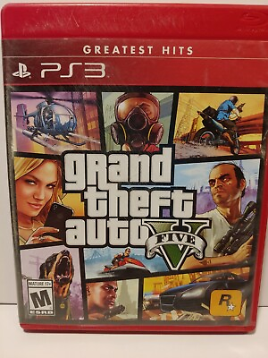 #ad Grand Theft Auto 5 amp; Grand Theft Auto 4 Sony PlayStation 3 PS3 CIB $20.00