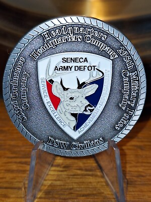 #ad Seneca Army Depot SEDA 833rd Ord Co. 295 MP Co. Nuclear Weapons New York. $27.50