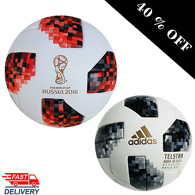 #ad TELSTAR FIFA World Cup 2018 Russia MATCH BALL Soccer ball Football Size 5 $28.95