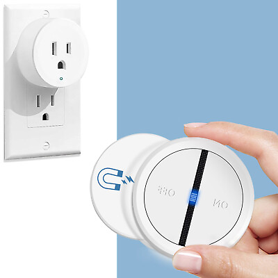 Wireless Outlet Plug Kit Remote Control On Off Light Switch 10A 1200W For Lamps $19.85