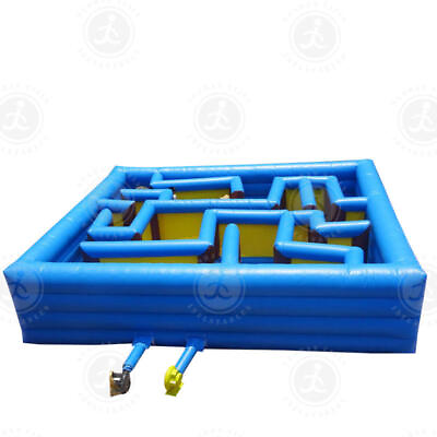 #ad 5x5x1.5m inflatable labyrinth maze inflatable maze game inflatable maze haunted $1400.00