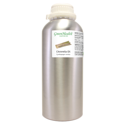 #ad Bulk 32 fl oz Citronella Essential Oil 100% Pure amp; Natural in Aluminum Bottle $59.99