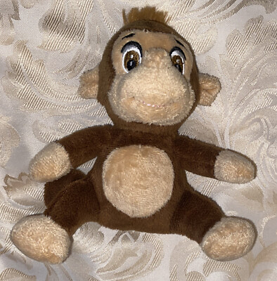 #ad Garanimals Mini Brown Plush Monkey Stuffed Animal Soft Baby Toy Tan 5” Hair $47.00