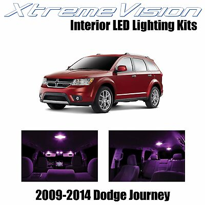 #ad XtremeVision Interior LED for Dodge Journey 2009 2014 7 PCS Pink $9.99
