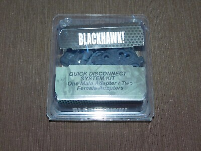 #ad POLICE GUN PISTOL BLACKHAWK QUICK DISCONNECT SYSTEM KIT SERPA 43 NEW $39.99