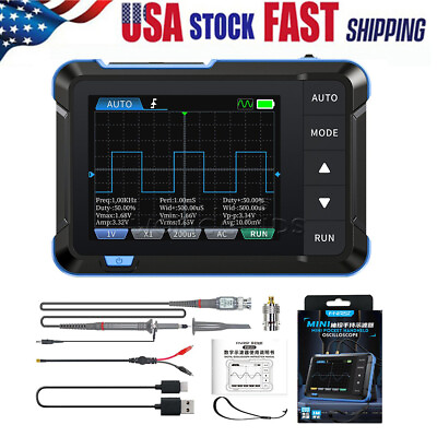 #ad FNIRSI DSO153 2 in 1 Handheld Digital Portable Oscilloscope Signal Generator USA $48.99