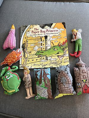 #ad The Paper Bag Princess Lakeshore Storytelling Kit With Paperback Book $21.50