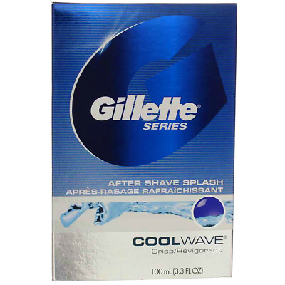 #ad 3 Pack Gillette Series After Shave Splash Cool Wave 3.3 fl oz $25.73