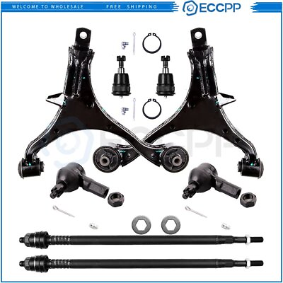 #ad Front Lower Control Arm And Ball Joint Tie Rod End For 2002 03 2006 Honda CR V $85.78