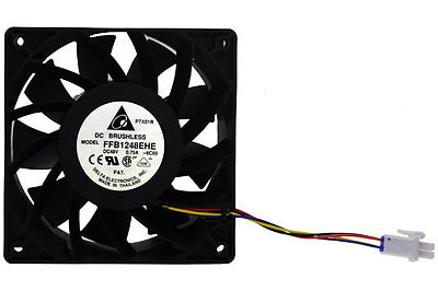 #ad NEW 48V DC Brushless Axial Flow Fan Delta FFB1248EHE 6C89 $36.50