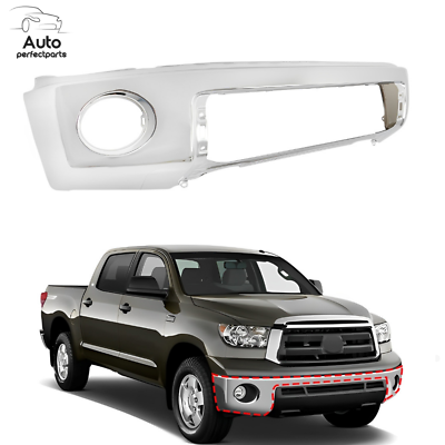 #ad Front Bumper Steel Chrome Face Bar For 2007 2008 2011 2013 2014 Toyota Tundra $213.72