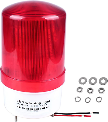 #ad Industrial LED Rotating Strobe Beacon Warning Lights Electrical Revolving for $22.94