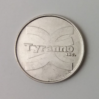 #ad Tyranno Inc. Slot Pachisuro Pachinko Game Token 24mm $7.95
