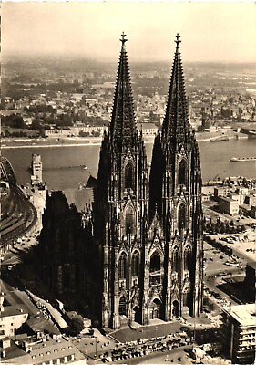 #ad The Cologne Cathedral Approached from the Northwest Cologne Germany Postcard $19.99