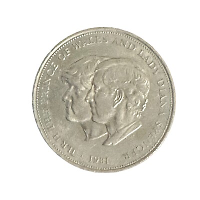 #ad Lady Diana amp; Prince Charles 1981 Wedding Coin $20.97