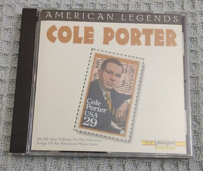 #ad Vintage 1996 American Legends Cole Porter. Music. Entertainment. Tested $4.00