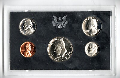 #ad us coins auction 71 PROOF SET VERY NICE $18.00
