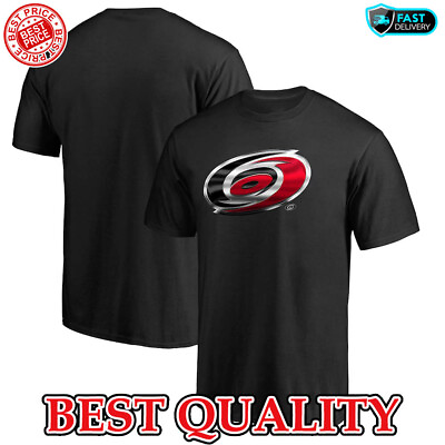 #ad SALE Men#x27;s Carolina Hurricanes Black Midnight Mascot T Shirt S 5XL Gift Fans $19.99