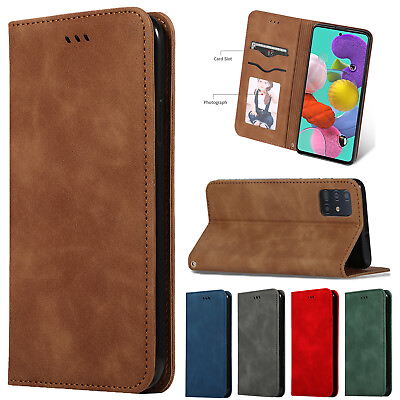 #ad For Samsung Galaxy A13 A53 A14 5G A12 A52 A32 Leather Wallet Stand Case Cover $10.99