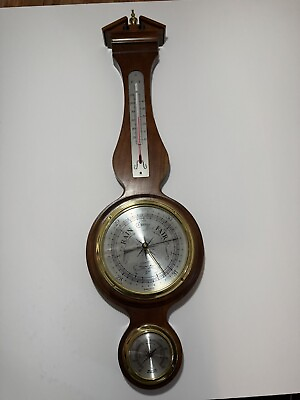 #ad Vintage Howard Miller Barometer Thermometer Hygrometer Weather Station 612 712 $59.99