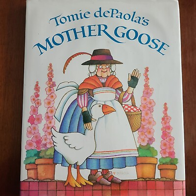 #ad Tomie dePaola#x27;s Mother Goose 1st Edition 1985 Hardcover Sleeve Children#x27;s Book $8.74
