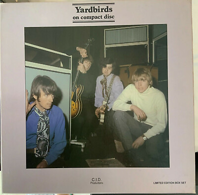 #ad YARDBIRDS LITTLE GAMES LIMITED EDITION CD BOX SET NUMBERED #8 of 500 JIM McCARTY $488.88