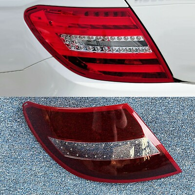 #ad For 2011 2013 Mercedes Benz C Class W204 Rear Tail Light Lamp Cover Left Side $134.17