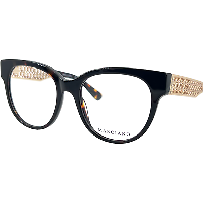 #ad Guess Marciano GM0357 Women#x27;s Plastic Eyeglass Frame 052 Dark Havana 52 18 $62.97