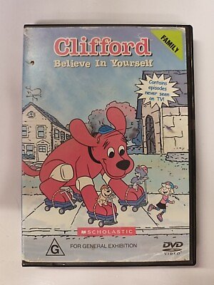 #ad Clifford The Big Red Dog Believe In Yourself amp; Here Comes Clifford Dvd bt125 AU $34.92