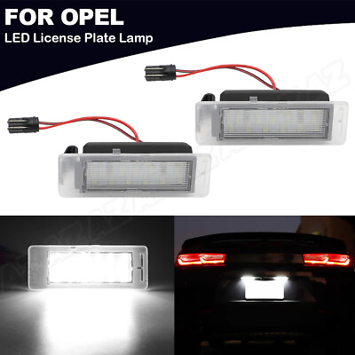 LED White License Plate Light Lamp For Chevy Corvette Cadillac Buick GMC 2012 20 $12.59