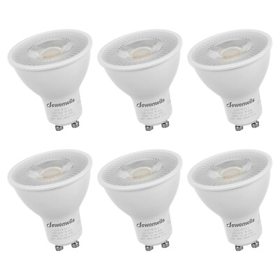 #ad DEWENWILS 6 Pack GU10 LED Dimmable Bulb Daylight 7W Track Lighting LED Bulb $13.59