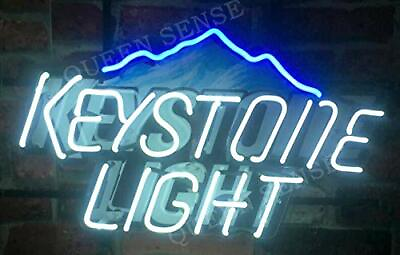 #ad New Keystone Light Mountain Beer Neon Light Sign 17quot;x14quot; HD Vivid Printing $129.59