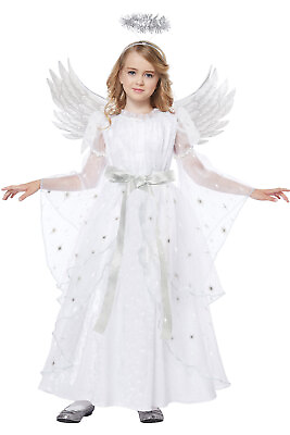 #ad California Costume STARLIGHT ANGEL Child Girls Angel halloween outfit 00421 $20.46