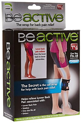 #ad BeActive Knee Brace As Seen On TV NEW in Original box $19.00