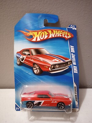 #ad HOT WHEELS 2010 RED AMG JAVELIN AMX MUSCLE MANIA #79 $13.74