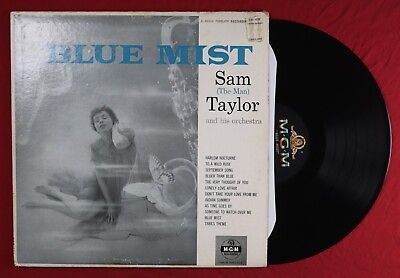 #ad Sam Taylor amp; Orchestra Blue Mist 1955 Vinyl Record LP MGM E3292 VG VG $6.49