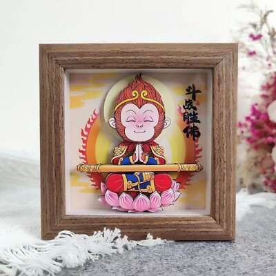 #ad handmade chinese paper cut monkey king $39.00