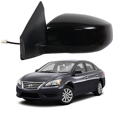#ad Left Driver Side Mirror for Nissan Sentra 2013 2015 Power Adjustbale Car Mirror $55.99