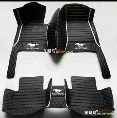 #ad Custom Fit For Ford All Models Leather Car Floor Mats Carpets Waterproof Pads $84.74