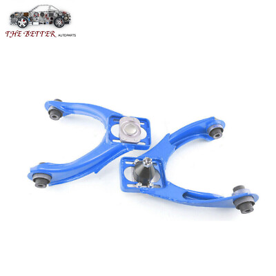 #ad Adjustable Front Upper Control Camber A Arms for Honda Civic EJ EK 96 00 Blue $42.99