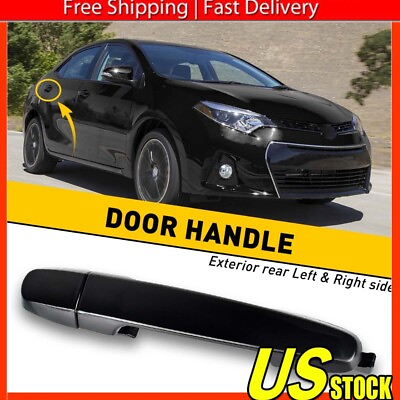 #ad Exterior Handle Rear Door Fit For Toyota 2002 2006 Camry Left amp; Right Side $10.99