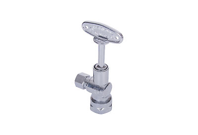 #ad Midline Valve Water Supply Stop Valve with Quarter Turn Control Key; Angle $15.44