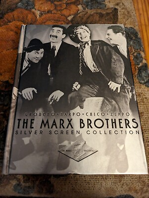 #ad The Marx Brothers Silver Screen Collection DVD 6 Discs amp; Booklet Used $12.00