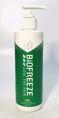 #ad Biofreeze Cold Pain Relief Gel Pump 8 fl oz ea EXP 25 26 $17.95