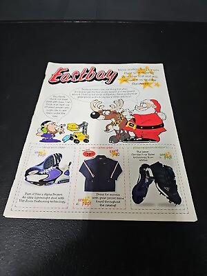 #ad EASTBAY Catalog Christmas 1998 Vintage Magazine $39.99