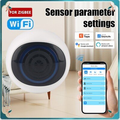 #ad Tuya Zigbee WIFI Smart Human Presence Sensor Micro Motion Detect Human Motion $25.05