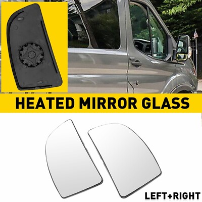 #ad 2x Mirror Glass Lower Convex Passenger amp; Side for Driver Ford Transit 150 250 HD $19.47