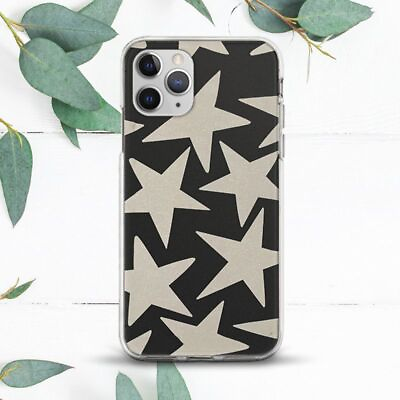 #ad Vintage Large Stars Retro Case For iPhone 7 8 X SE 11 12 13 14 15 Pro Max XR $13.49