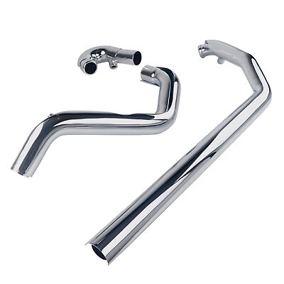 #ad Headers for True Dual Exhaust for Harley 95 16 Touring Street Glide Chrome $365.99